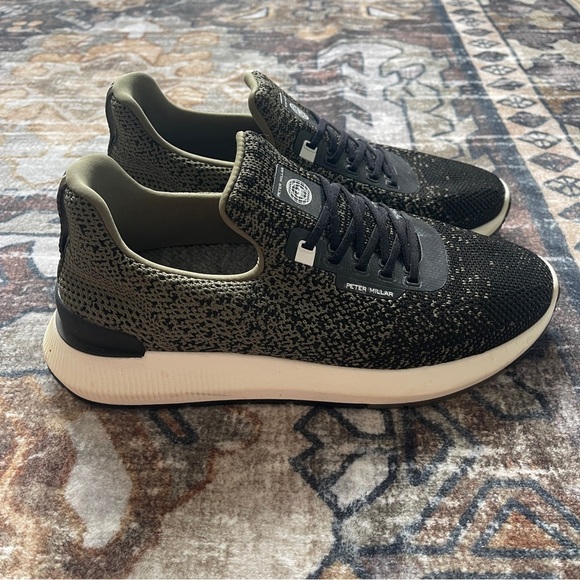 PETER MILLAR WOMEN'S Hyperlight Apollo Sneakers Green Slip On Shoes - Picture 6 of 9